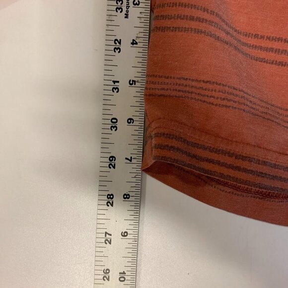 Prana men's  Metric E-Waist Red Clay Stripe 1969451 Boardshort Size S - Picture 13 of 13